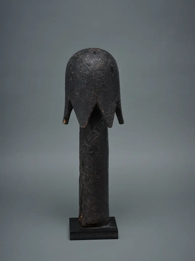 19thC wooden bust from a Fang reliquary ensemble - Cameroon, Image 1++